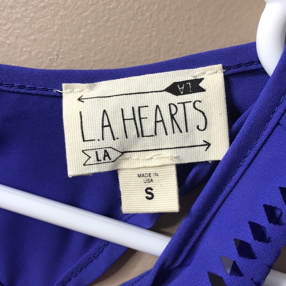 Blue tank top - Picture 3 of 3